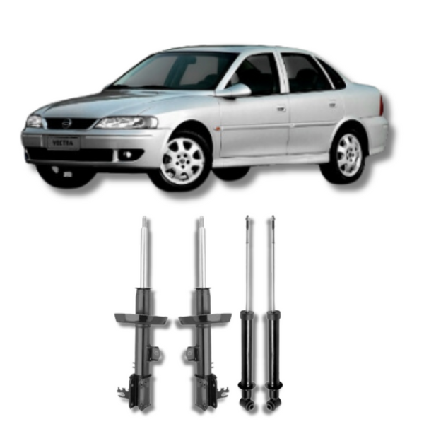 Kit Amortecedores Dianteiros e Traseiros Vectra 1996 Até 2005 - Remanufaturado - Felipe Moura Auto Peças