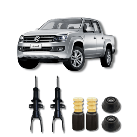 Amortecedores Dianteiros com Kit de Batentes e Guarda-Pó Amarok 2010 Até 2024 - Remanufaturado - Felipe Moura Auto Peças