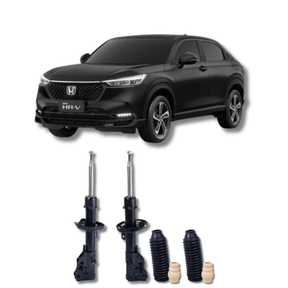 Amortecedores Dianteiros com Kit de Batentes e Guarda-Pó Honda HR-V 1999 Até 2016 - Remanufaturado - Felipe Moura Auto Peças