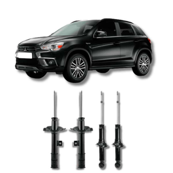 Kit Amortecedores Dianteiros e Traseiros Mitsubishi ASX 2010 Até 2023 - Remanufaturado - Felipe Moura Auto Peças