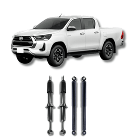 Kit Amortecedores Dianteiros e Traseiros Toyota Hilux 2005 Até 2023 - Remanufaturado - Felipe Moura Auto Peças