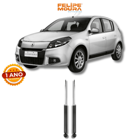 Amortecedor Traseiro Logan/Sandero 2014 Até 2019 - Remanufaturado - Felipe Moura Auto Peças