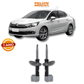 Amortecedor Dianteiro Citroën C4 Pallas 2007 até 2014 - Remanufaturado - Felipe Moura Auto Peças