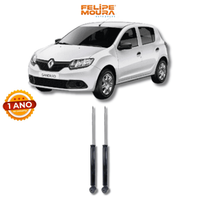 Amortecedores Traseiros Logan/Sandero 2007 Até 2013 - Remanufaturado - Felipe Moura Auto Peças