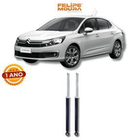 Amortecedores Traseiros Citroën C4 Pallas 2007 até 2014 - Remanufaturado - Felipe Moura Auto Peças
