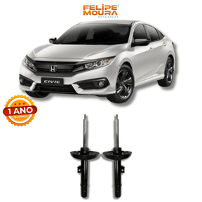 Amortecedor Dianteiro Dianteiros Honda Civic G-10 2017 até 2021 - Remanufaturado - Felipe Moura Auto Peças
