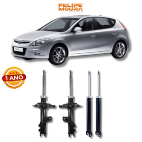 Kit Amortecedores Dianteiros e Traseiros Hyundai Ix30/Kia Cerato 2006 Até 2017 (Não Completo) - Remanufaturado - Felipe Moura Auto Peças