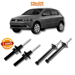 Kit Amortecedores Dianteiros e Traseiros Gol G5/G6 2008 Até 2016 - Remanufaturado - Felipe Moura Auto Peças