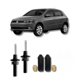 Amortecedores Dianteiros Gol G5/G6 2008 Até 2016 com Kit de Batentes e Guarda-Pó - Remanufaturado