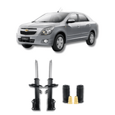 Amortecedores Dianteiros Cobalt 2012 Até 2016 com Kit de Batentes e Guarda-Pó - Remanufaturado