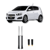 Amortecedor Traseiro Sonic 2014 Até 2020 com Kit de Batentes e Guarda-Pó - Remanufaturado