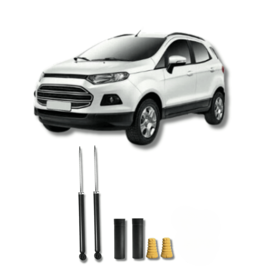 Amortecedores Traseiros com Kit de Batentes e Guarda-Pó Ford EcoSport 2013 Até 2021 - Remanufaturado