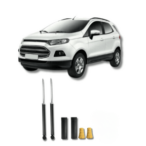 Amortecedores Traseiros com Kit de Batentes e Guarda-Pó Ford EcoSport 2013 Até 2021 - Remanufaturado