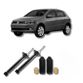 Amortecedor Traseiro Gol G5/G6 2008 Até 2016 com Kit de Batentes e Guarda-Pó - Remanufaturado