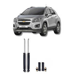 Amortecedores Traseiros com Kit de Batentes e Guarda-Pó Chevrolet Tracker 2013 até 2020 - Remanufaturado