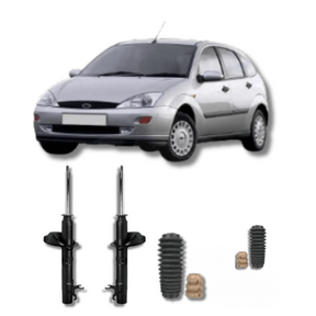 Amortecedores Dianteiros com Kit de Batentes e Guarda-Pó Ford Focus 2001 até 2008 - Remanufaturado