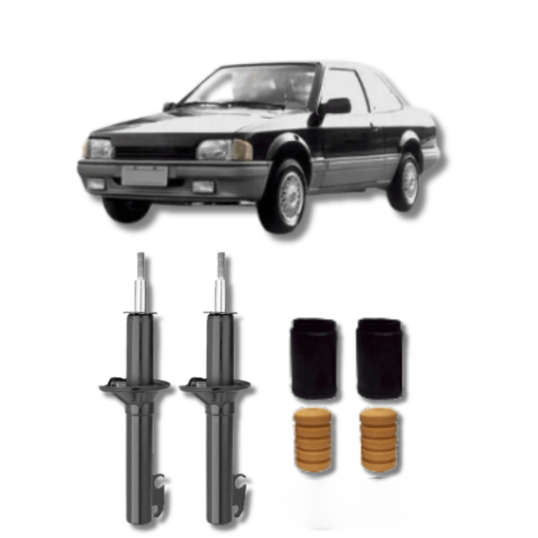 Amortecedores Dianteiros com Kit de Batentes e Guarda-Pó Ford Escort/Verona Até 1992 e Hobby Até 1996 - Remanufaturado