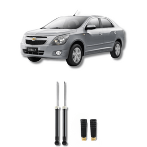 Amortecedor Traseiro Cobalt 2012 Até 2016 com Kit de Batentes e Guarda-Pó - Remanufaturado