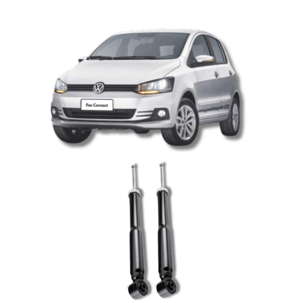 Amortecedor VW Fox 2003–2015 – par traseiro remanufaturado