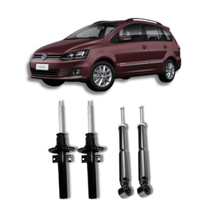 Par Amortecedores/Suspensão VW SpaceFox 2003 a 2018 – Diversas Opções de Kits