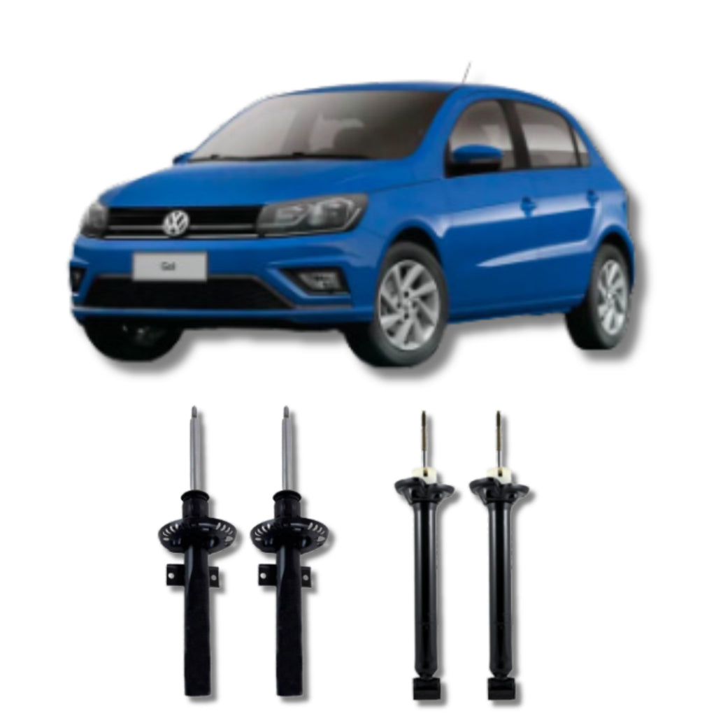 Amortecedor Gol Rallye 2007–2022 – kit dianteiro e traseiro remanufaturado