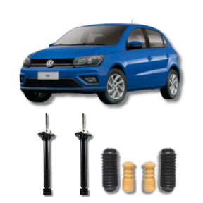 Amortecedor Gol Rallye 2007–2022 – par traseiro com kit batente remanufaturado