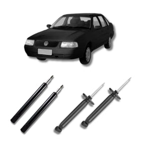 Amortecedor Santana G3 e G4 1998–2006 – kit dianteiro e traseiro remanufaturado