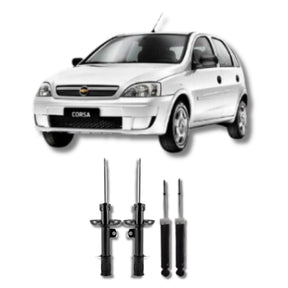 Amortecedor Corsa Joy, Maxx e Montana 2006–2014 – kit dianteiro e traseiro remanufaturado