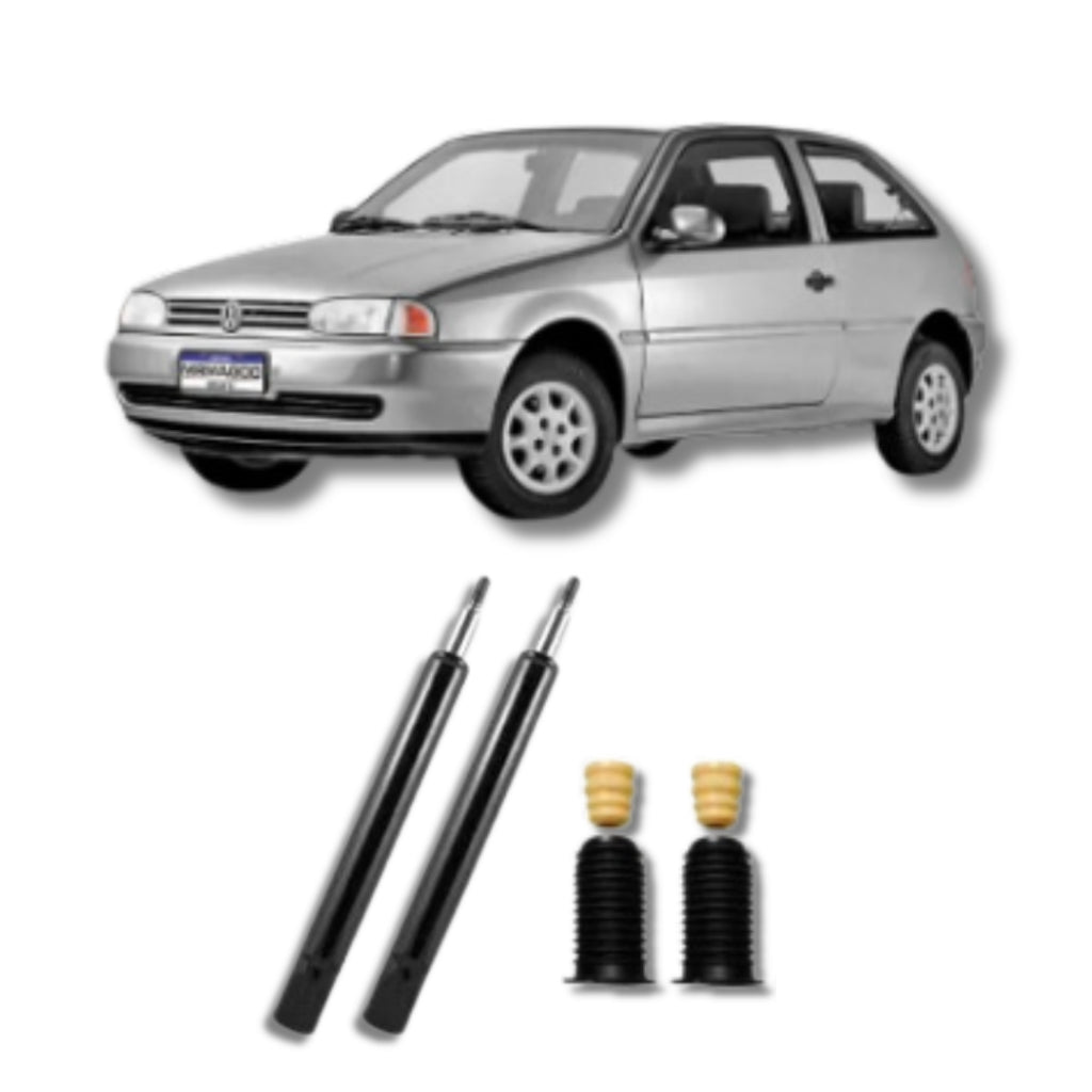 Amortecedor Gol G2, G3 e G4 1998–2014 – par dianteiro com kit batente remanufaturado