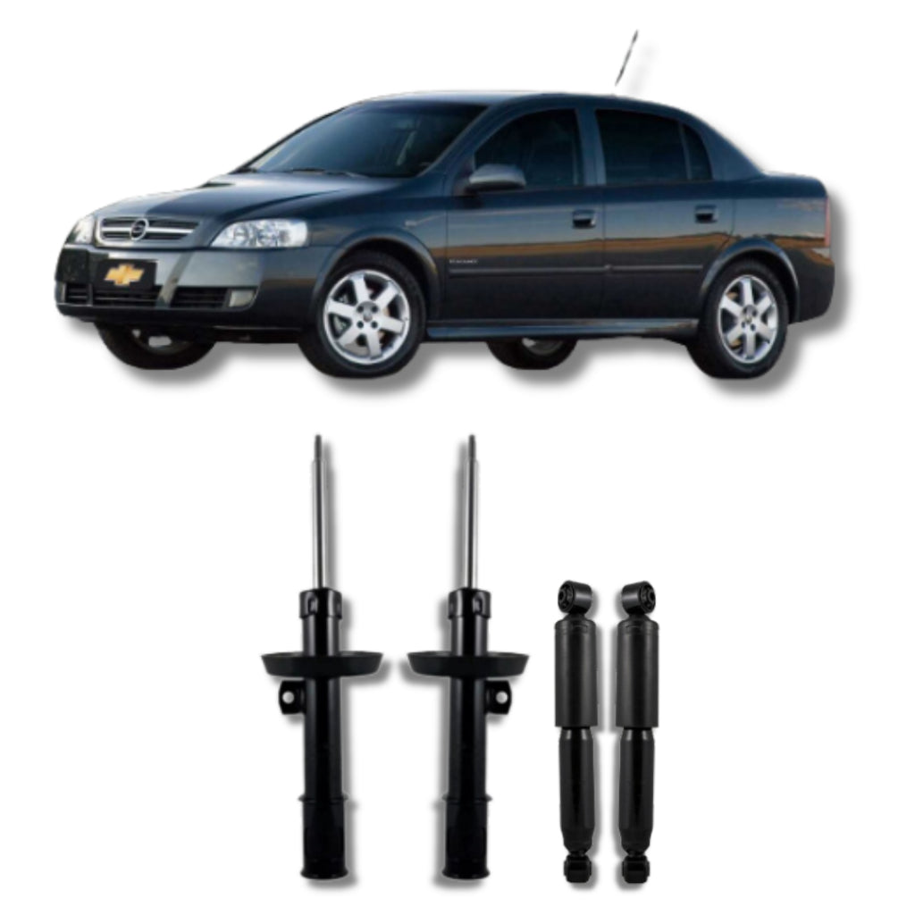 Amortecedor Astra 1996–2017 – kit dianteiro e traseiro remanufaturado