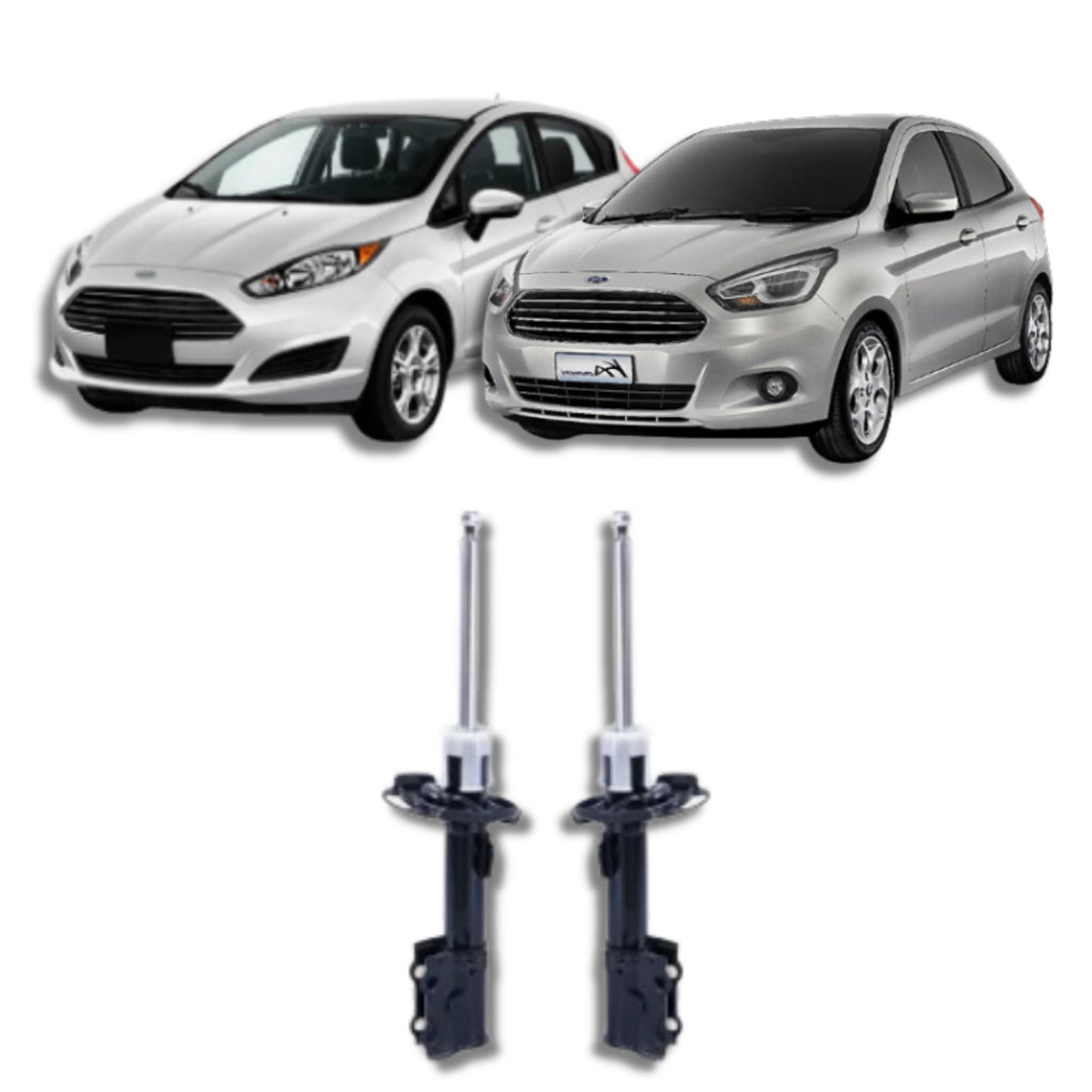 Amortecedor New Fiesta e Novo Ka 2016–2021 – par dianteiro remanufaturado