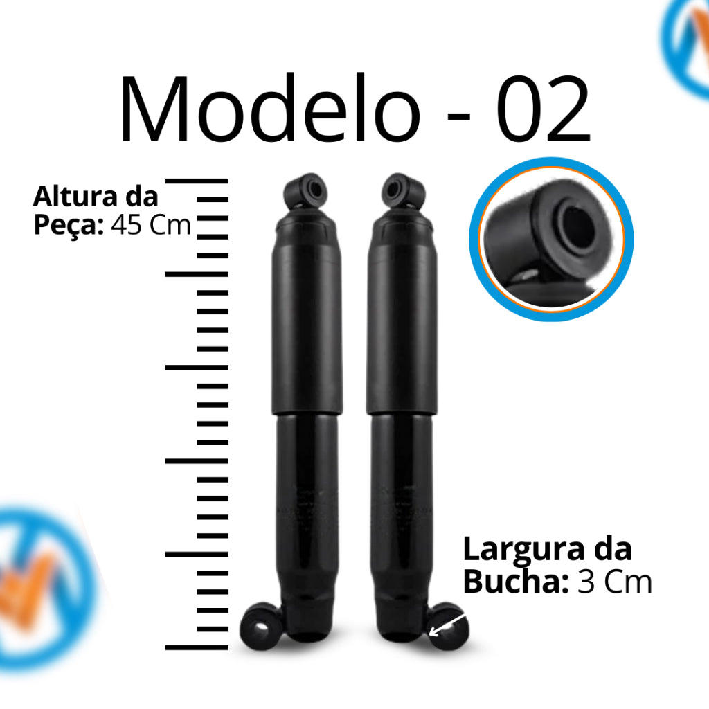 Amortecedor Carretinha Carga Leve e Pesada – carga pesada remanufaturado