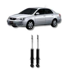 Amortecedor Corolla 2003–2008 – par traseiro remanufaturado