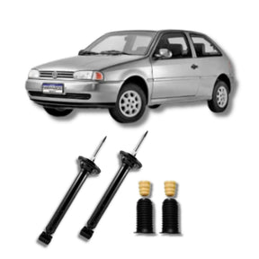 Amortecedor Gol G2, G3 e G4 1998–2014 – par traseiro com kit batente remanufaturado