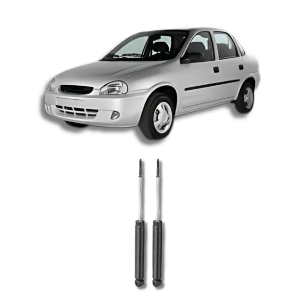 Amortecedor Corsa Classic e Celta 1995–2015 – par traseiro remanufaturado