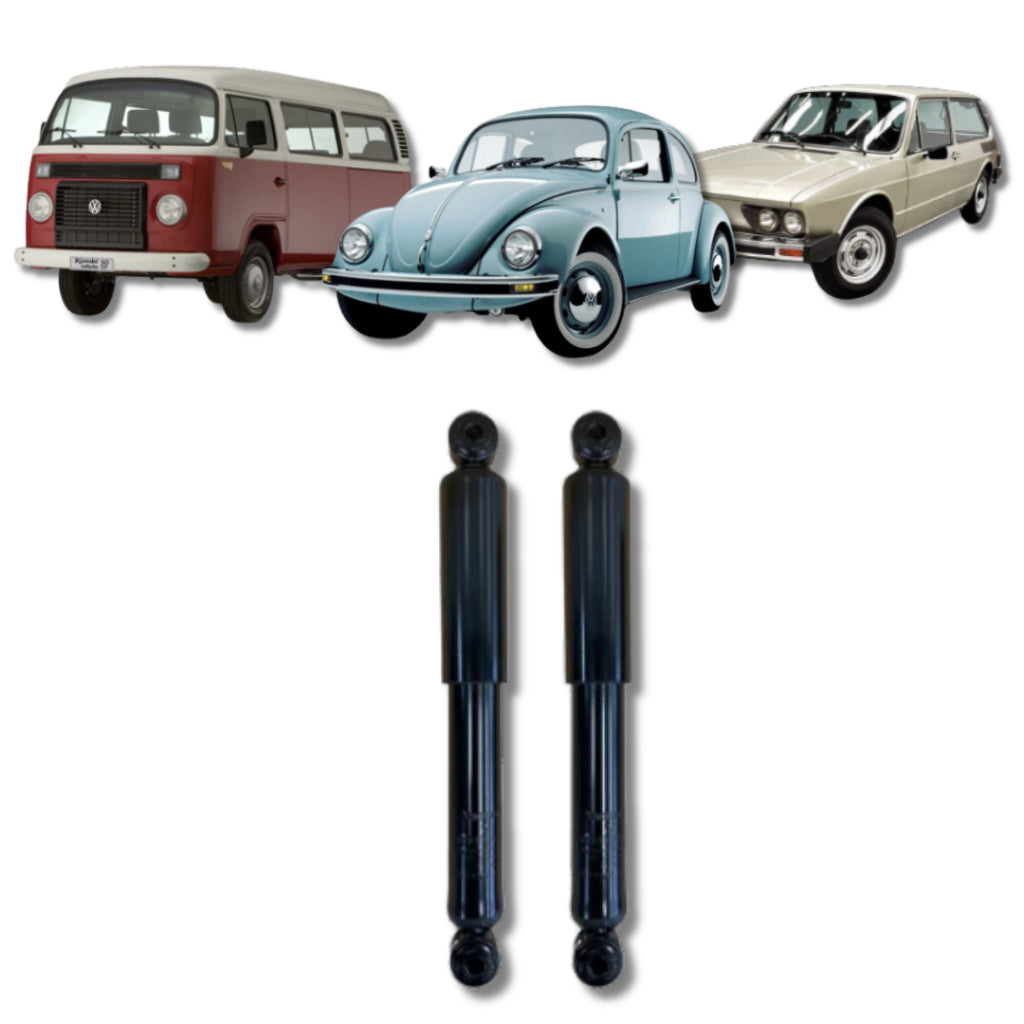 Amortecedor Fusca e Kombi c/ Bucha 1987–1996 – par traseiro remanufaturado
