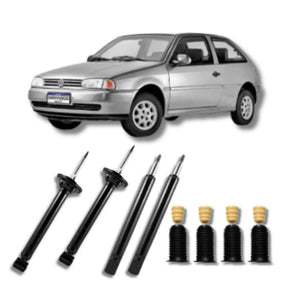 Amortecedor Gol G2, G3 e G4 1998–2014 – kit completo com batente remanufaturado