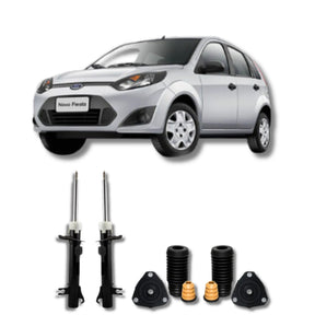 Amortecedor Fiesta 2002–2014 – par dianteiro com kit batente remanufaturado