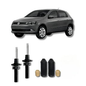 Amortecedor Gol G5 e G6 2008–2016 – par dianteiro com kit batente remanufaturado