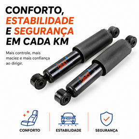 Par Amortecedores/Suspensão VW SpaceFox 2003 a 2018 – Diversas Opções de Kits