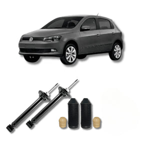 Amortecedor Gol G5 e G6 2008–2016 – par traseiro com kit batente remanufaturado