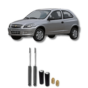 Amortecedor Corsa, Celta, Classic e Prisma 2000–2012 – par traseiro com kit batente remanufaturado