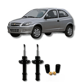 Amortecedor Corsa, Celta, Classic e Prisma 2000–2012 – par dianteiro com kit batente remanufaturado